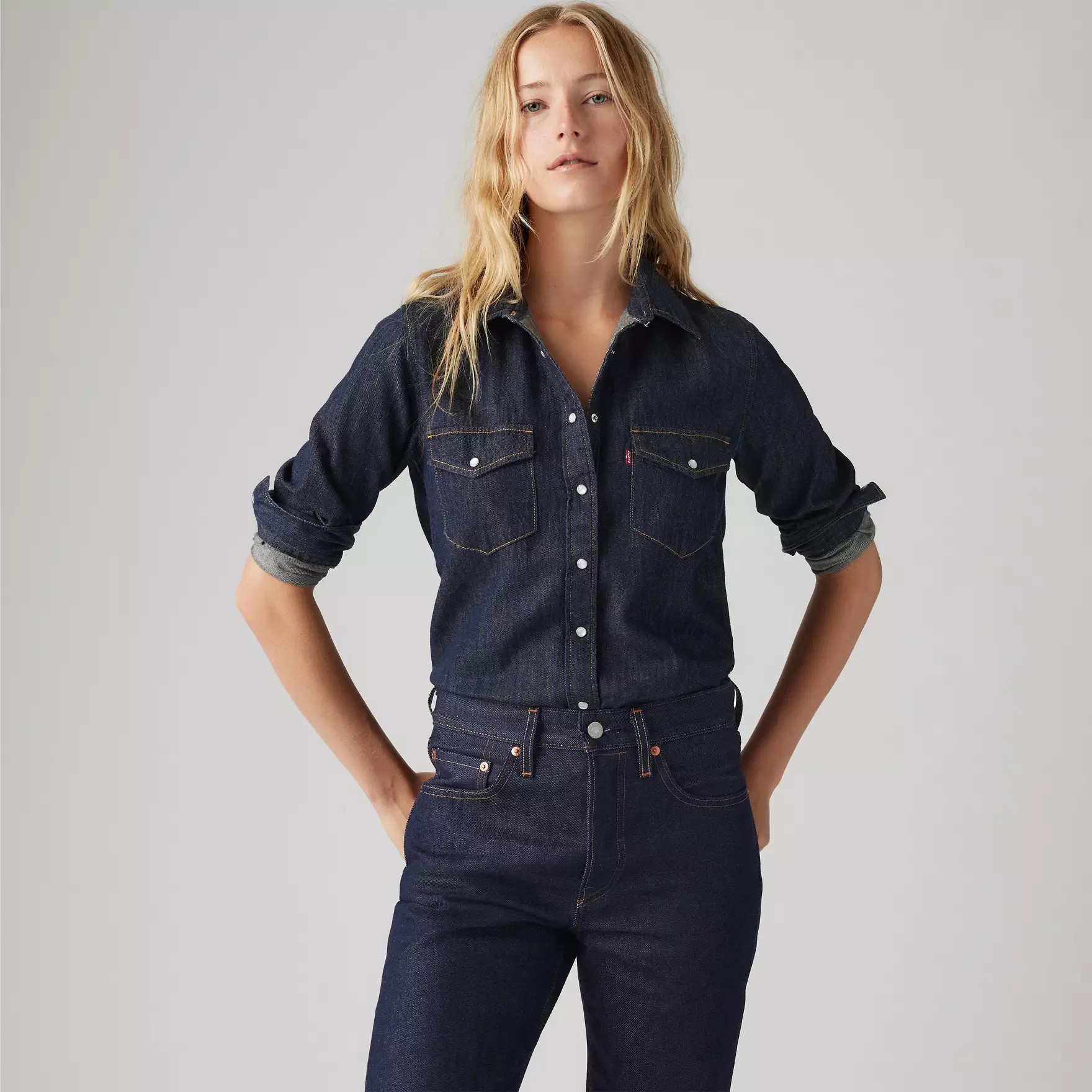 Iconic Western Linen+ Denim Shirt | Levi's US