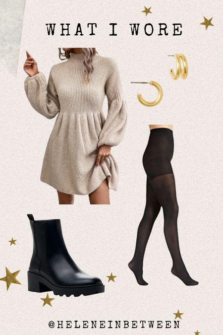Cute, comfortable and inexpensive sweater dress! 

#LTKunder50 #LTKGiftGuide #LTKHoliday