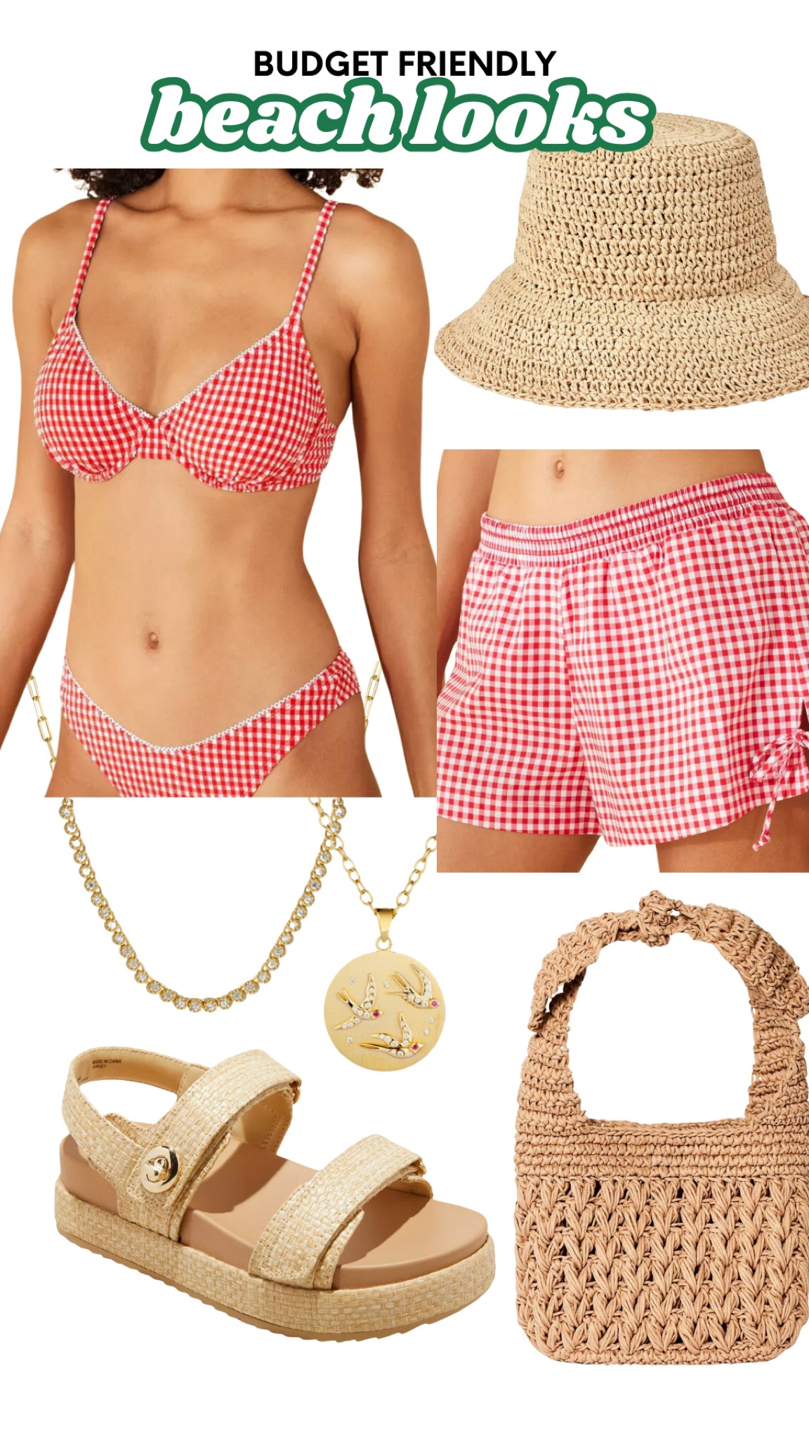 Cute beach / spring break looks from target!! Today their swimsuits are BOGO 50% off! All of the pieces are so affordable as well!

#LTKSeasonal #LTKFindsUnder50 #LTKShoeCrush