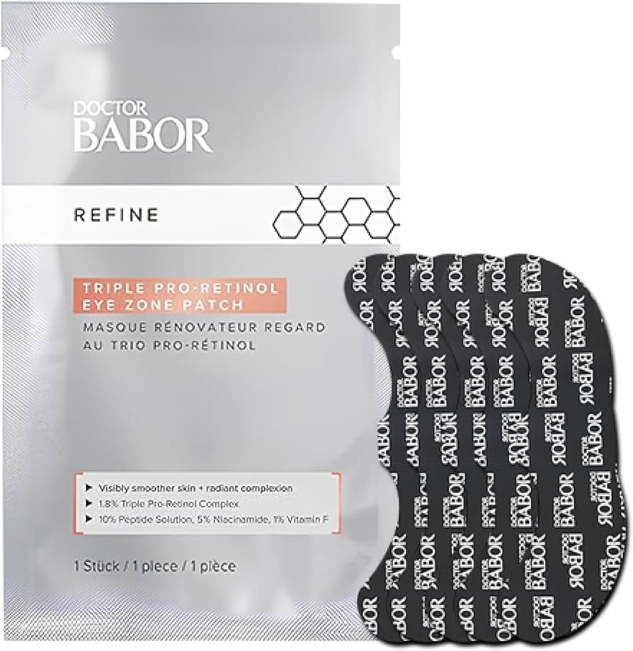 BABOR Doctor Retinol Eye Patches, Anti-Aging Eye Patches Against Dark Circles and for a Tightenin... | Amazon (US)