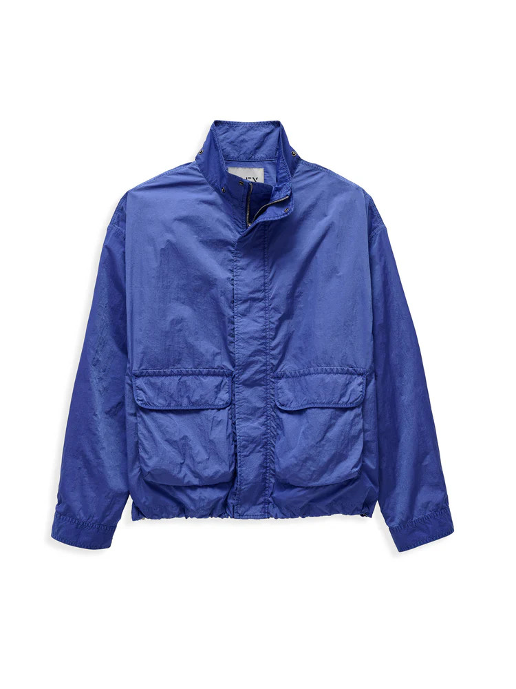 David Windbreaker In Garment Dyed Nylon | Alex Mill