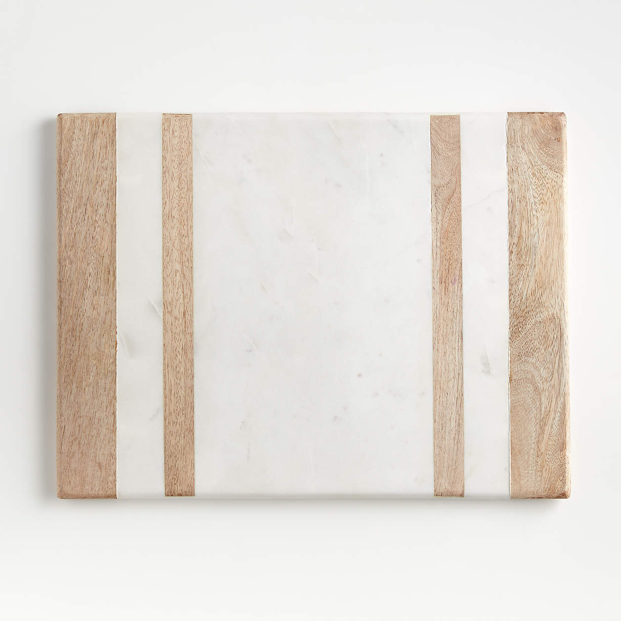 Wood and Marble Inlay Serving Board + Reviews | Crate & Barrel | Crate & Barrel