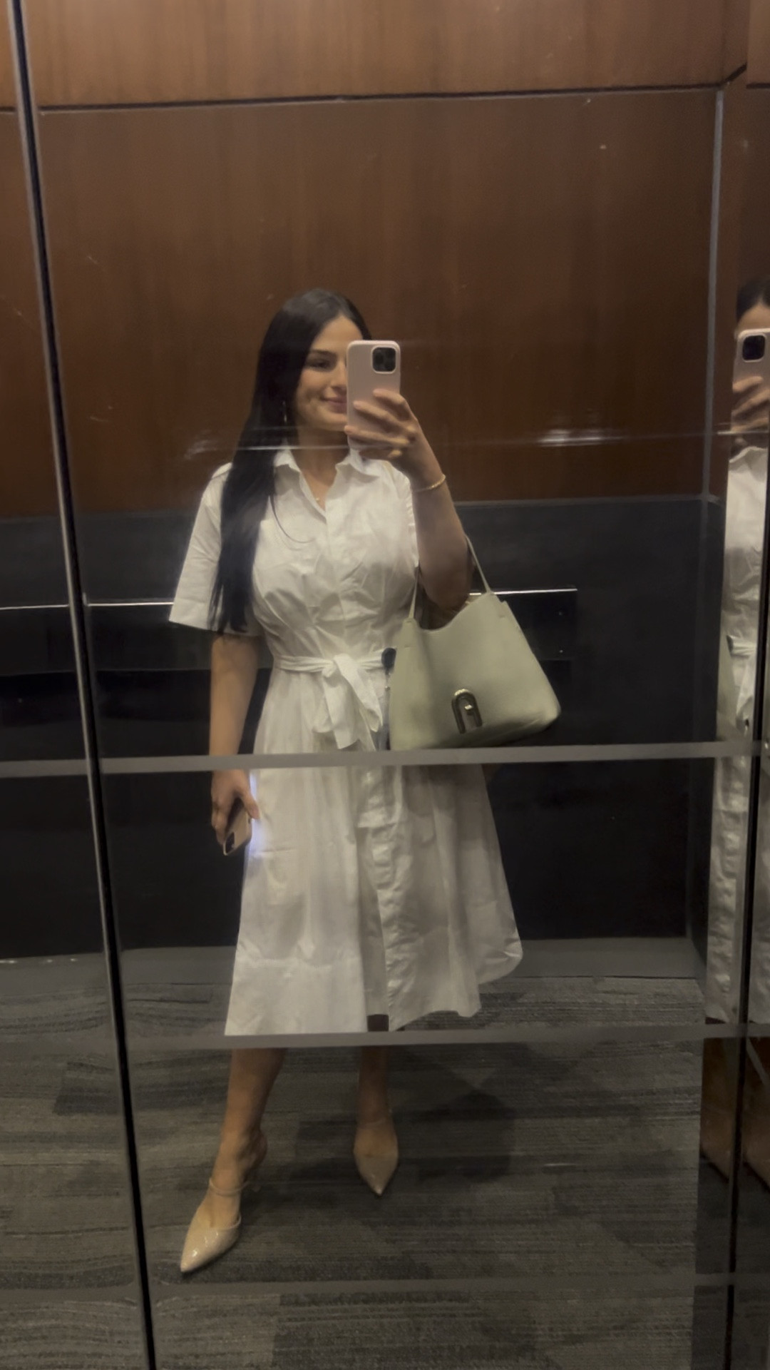 White dress perfect for the spring

#LTKfindsunder100 #LTKSeasonal