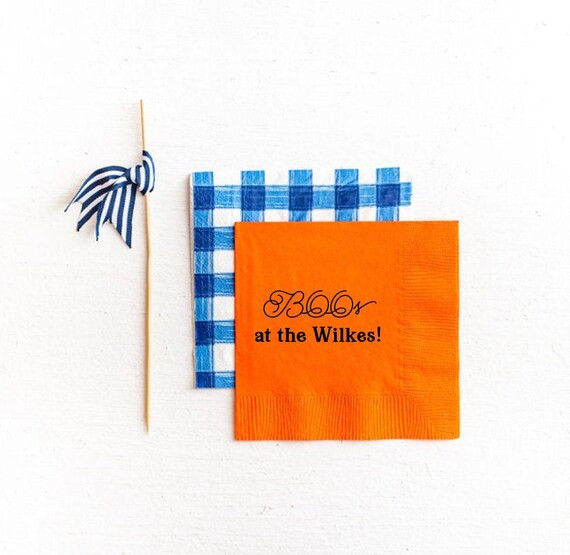 Boo napkins Halloween napkins Here for the boos napkins | Etsy | Etsy (US)