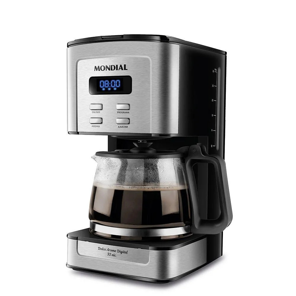 Cafeteira Mondial Dolce Arome C-44-32X-Sdi Inox 127V 4054-01 110V | CompraCerta (BR)