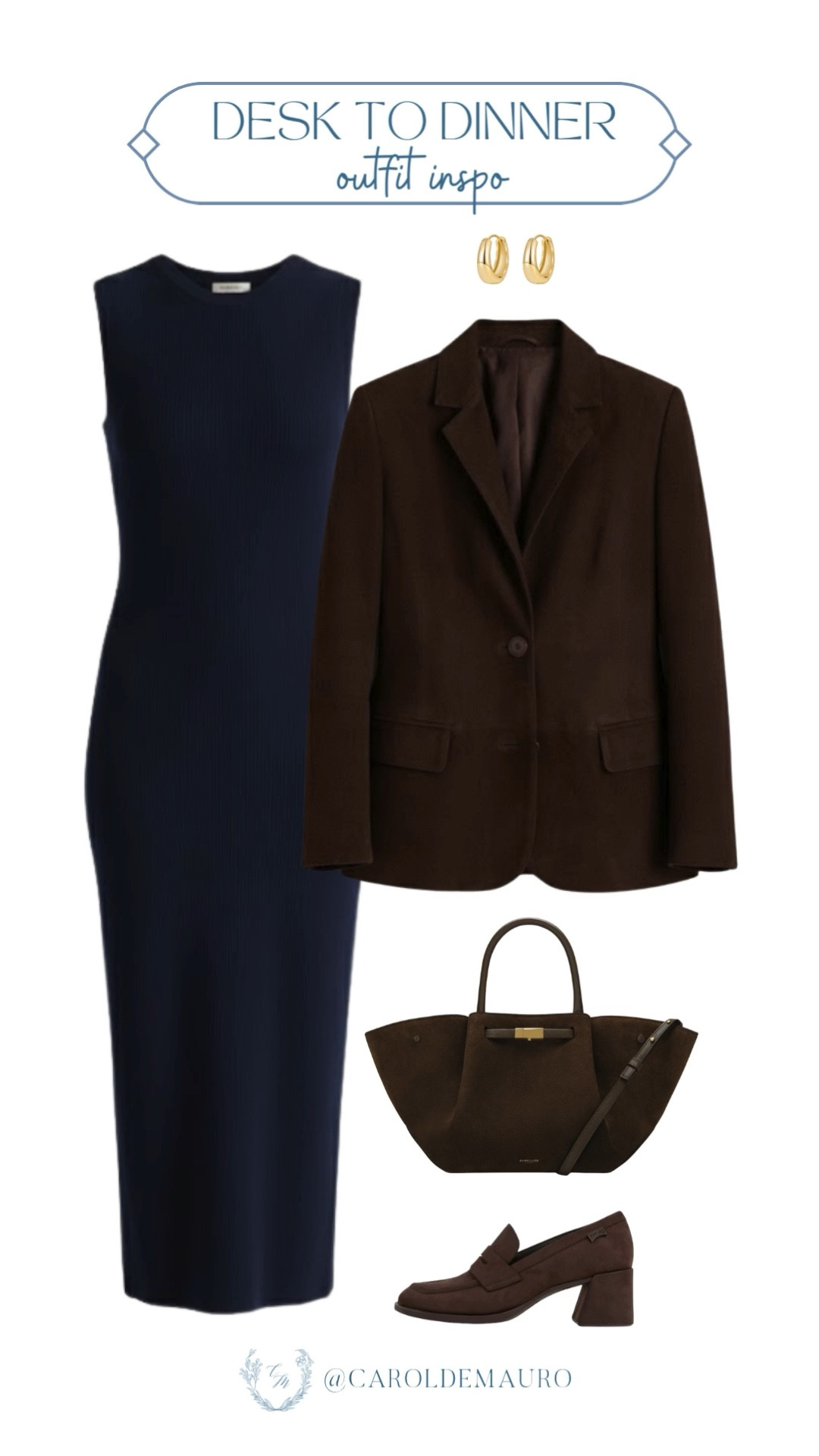 From meetings to happy hour, you're covered! This desk-to-dinner outfit inspo shows you how to transform a sophisticated sweater dress with just few accessories

elevated style, corporate wear, office look, outfit transition, autumn style, versatile fashion, weekend vibes, puma speedcat

#LTKStyleTip #LTKSeasonal #LTKU