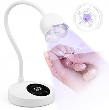 SAVILAND Intellisense Nail Lamp-30W Gel X Lamp Mini Cordless Nail Lamp for Gel Nail Polish, Recha... | Amazon (US)