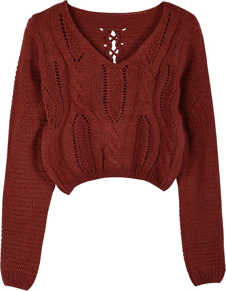 Pretty Guide Cropped Sweater | Amazon (US)