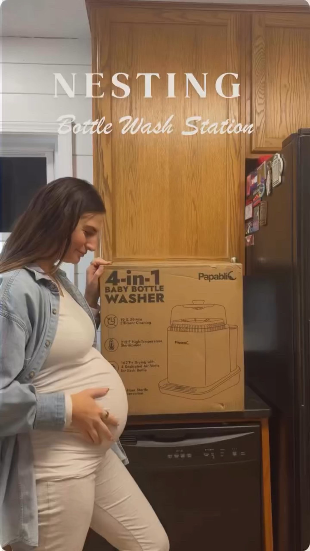 I can’t explain the excitement I felt when @papablic_inc sent me this 4-1 bottlewasher 😍

I’m a third time mom who combo feeds and having an organized counter space to keep the chaos at a minimum AND a bottle washer that DOES IT ALL ❤️ truly is a MUST-HAVE in my books. 

Why a countertop washer? 
- most dishwashers don’t actually get hot enough to sterilize bottles. 
- I’m not a fan of washing my baby items with dirty food on plates and cups
- this is quiet and easy to use. Plop in your items and just hit go! It also has a 72hr fresh air cycle to keep everything clean and mold free if I don’t empty it right away. 

Holds up to 8 bottles / Washes / Sterilizes / Dries + Stores 👍🏻

Use my code: RAERENEA to save (pro tip: add code to baby registry) and comment below for links to both Amazon and Papablic for a discount! Sale ends 1/13 ✨

#bottlewasher #papablic #expectingmom #babyprep #newborn 
https://pixelfy.me/HpmvAS