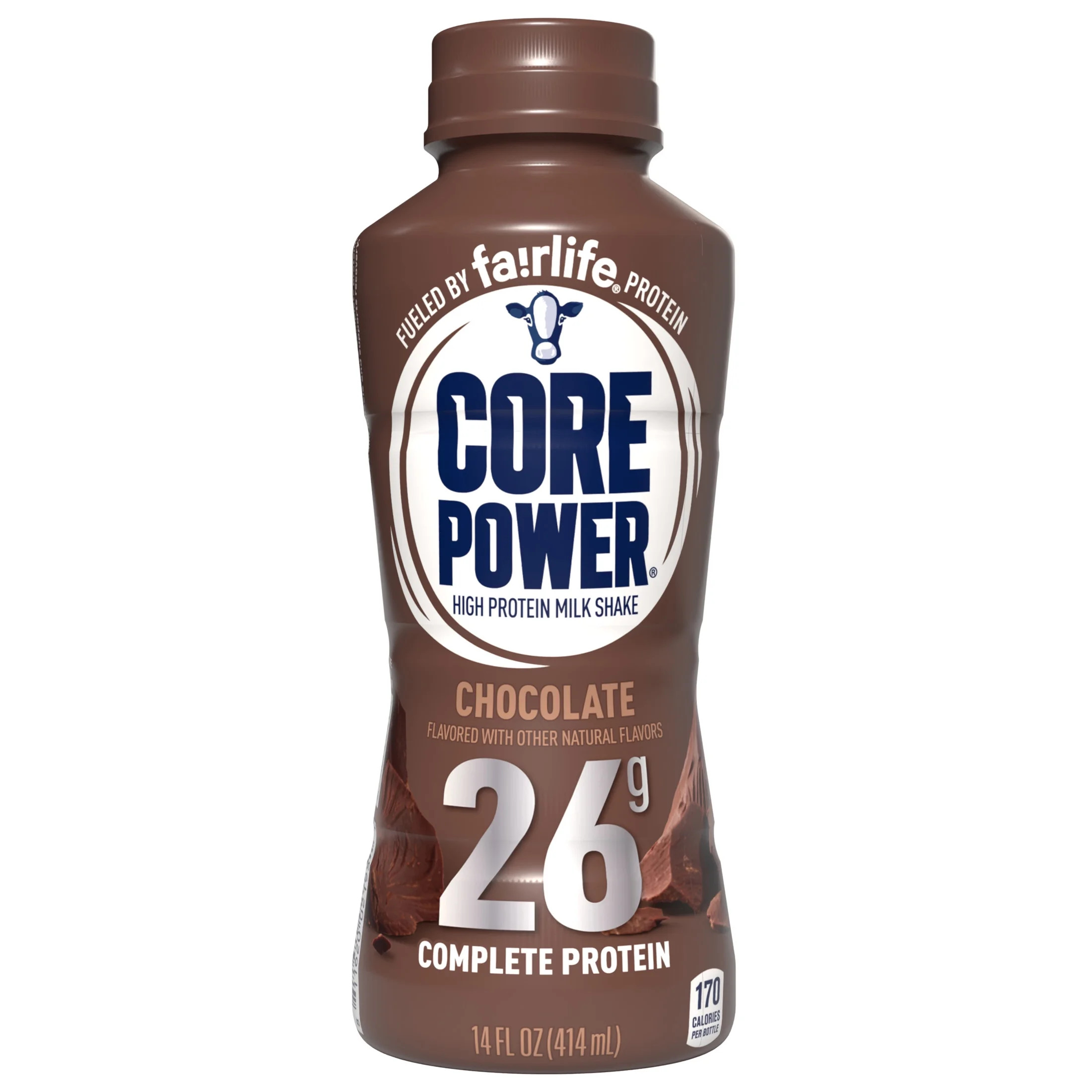 Core Power Protein Shake with 26g Protein by fairlife Milk, Chocolate, 14 fl oz | Walmart (US)