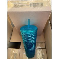 Starbucks Tumbler Blue Splash Chrome Studded Summer 2023 - Venti 24Oz | Etsy (US)