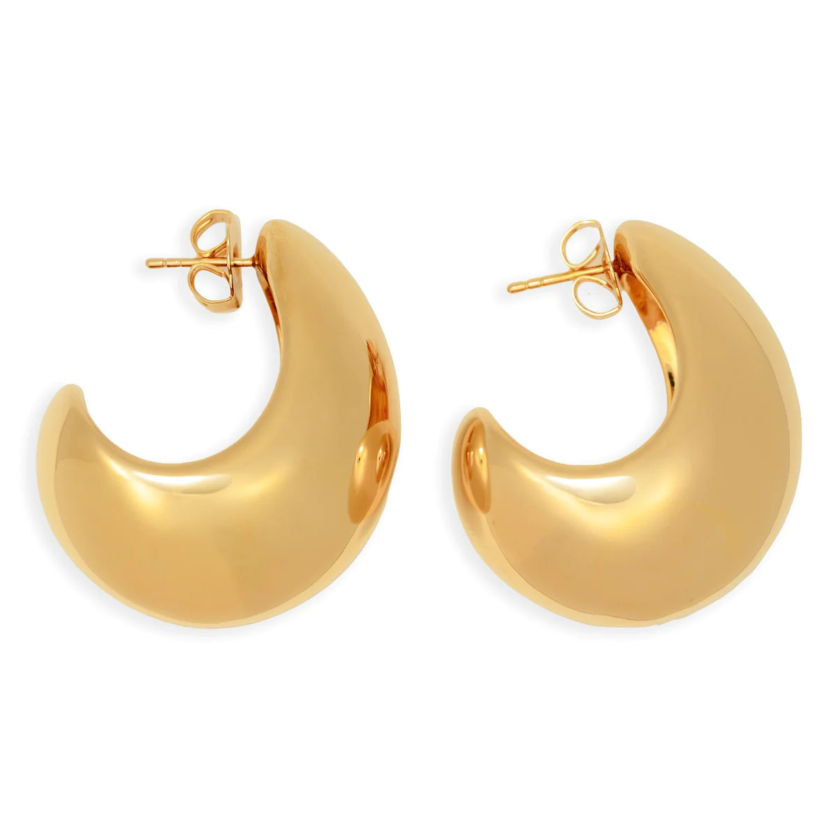 Renaissance Hoops - Gold Grande | Erin Fader Jewelry Design