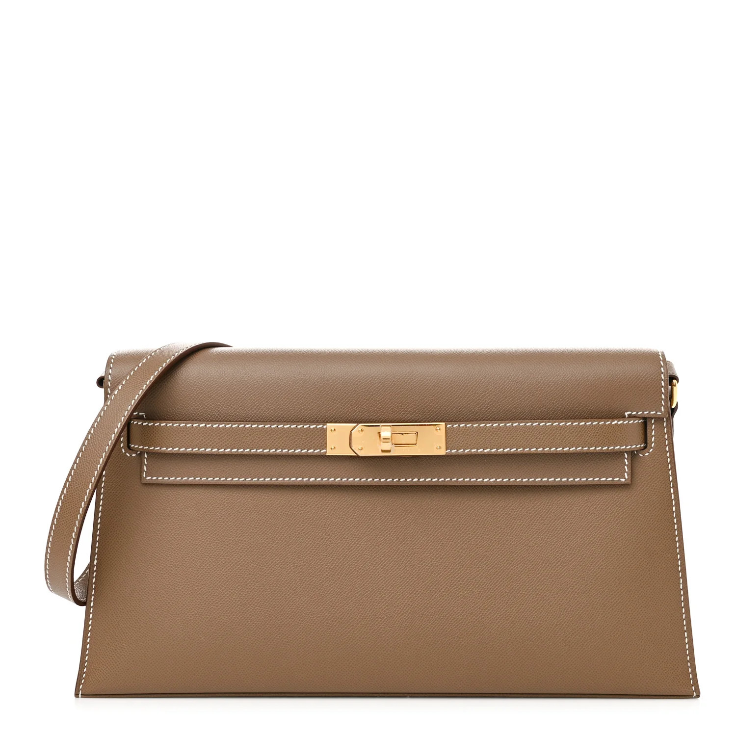 Madame Calfskin Kelly Elan Etoupe | FASHIONPHILE (US)
