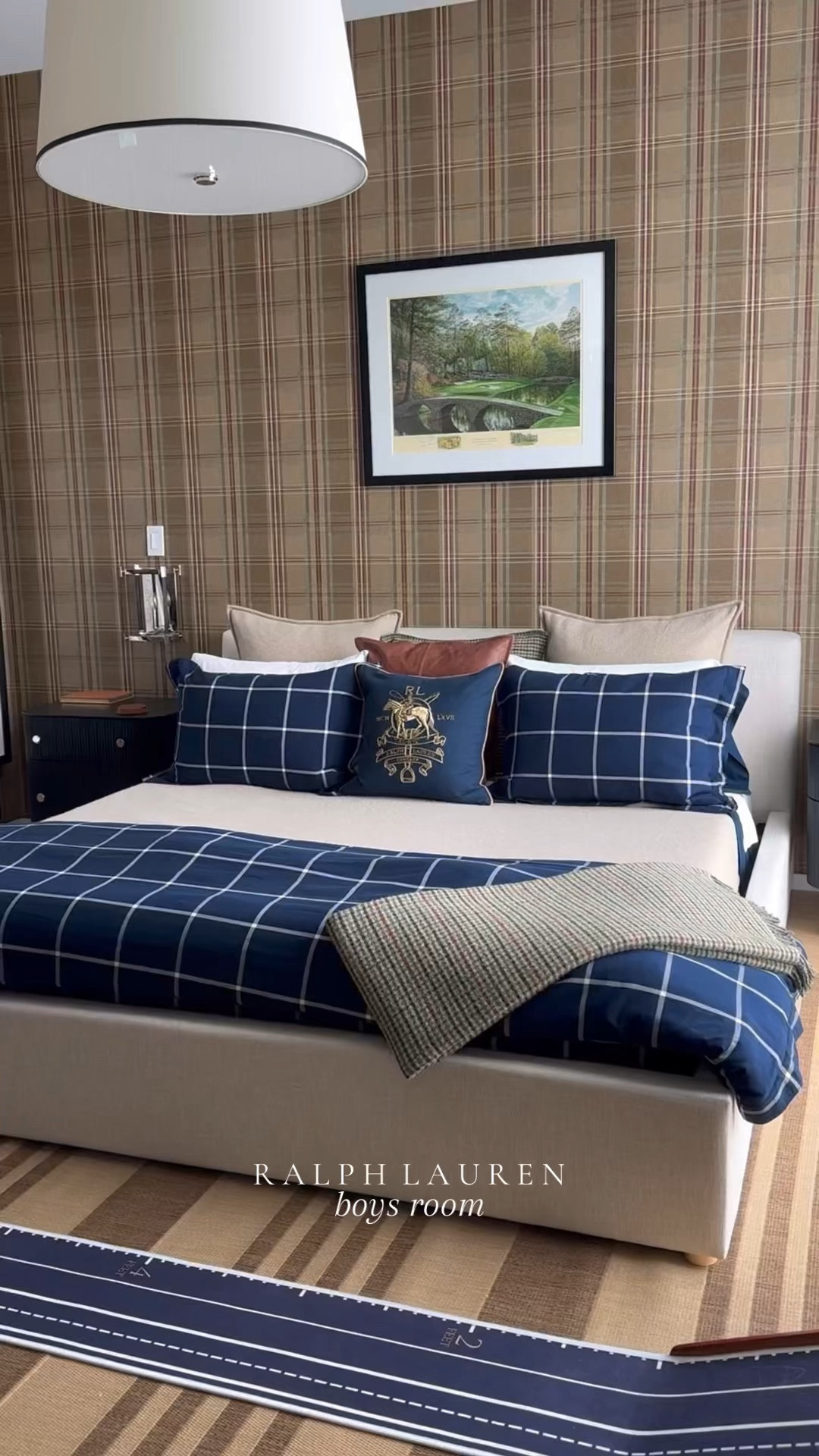 Ralph lauren style boys room! Linked everything I could (which was a lot) found a similar bedding at target since the Ralph lauren bedding was linkable. For the dressers - I linked the exact ones but we switched the knobs to make them look more luxe. I was able to link all the Ralph lauren lighting & found a VERY similar wallpaper in the same color. Even linked my leather guest book & Ralph lauren coasters!

#LTKMens #LTKFamily #LTKHome