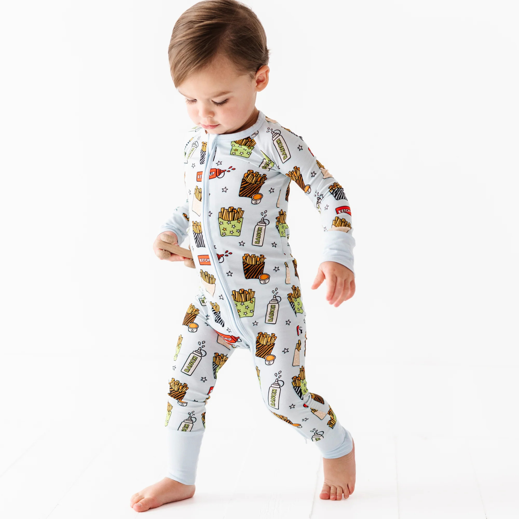 I've Only Got Fries For You Convertible Footies | Kiki + Lulu