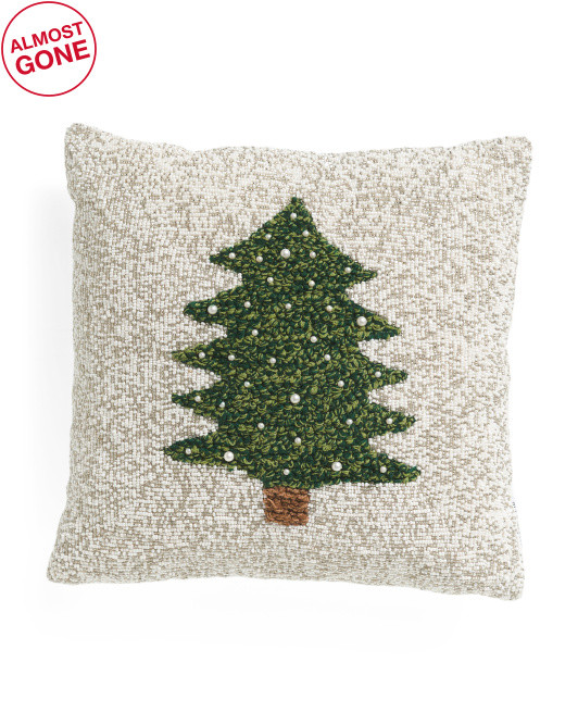 16x16 Tree Pillow | TJ Maxx