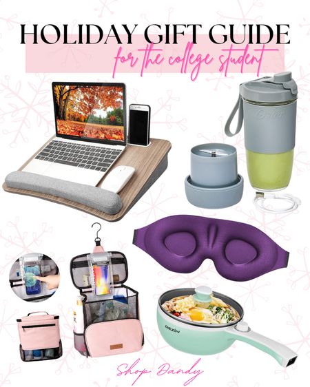 Holiday Gift Guide for the College Student 

#portableblender #lapdesk #showercaddy #amazonfinds #amazonprime #holidaygiftguide #giftguide 

#LTKstyletip #LTKSeasonal #LTKHoliday