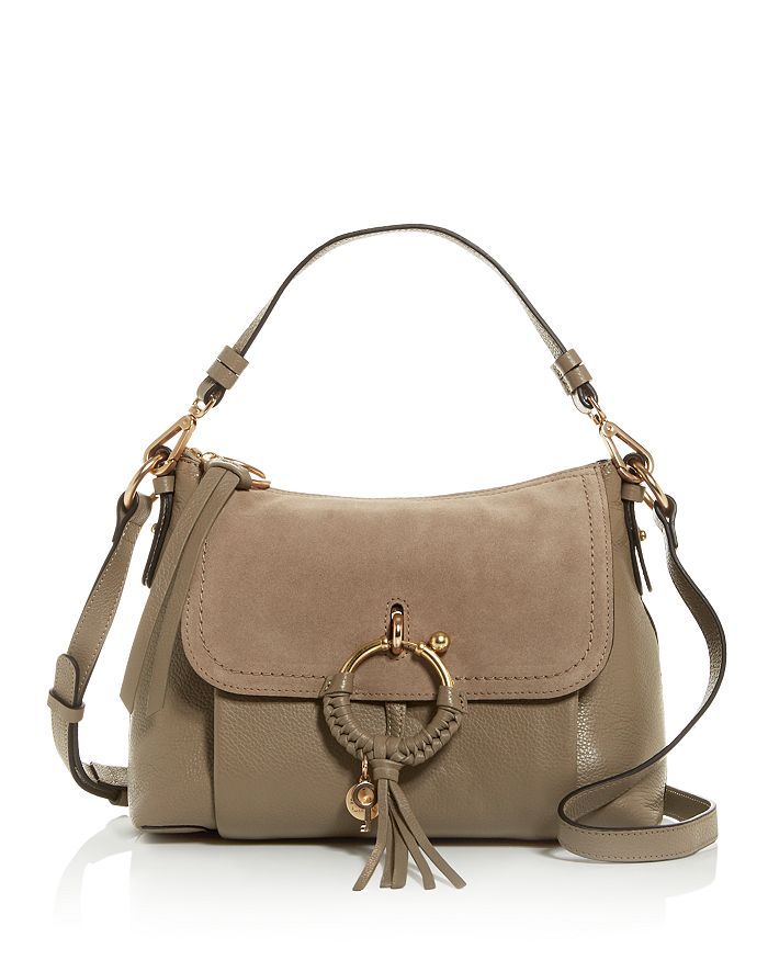 Joan Small Leather & Suede Shoulder Bag | Bloomingdale's (US)