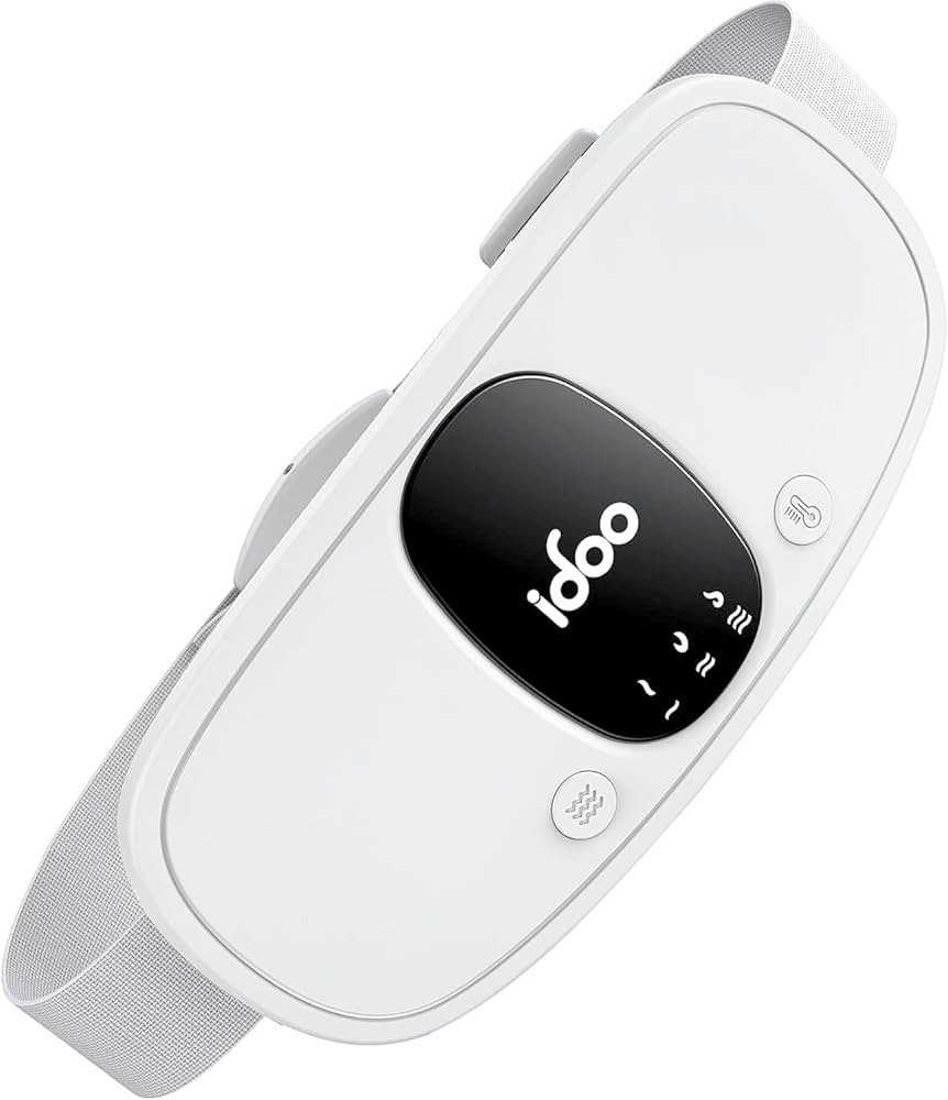 FSA HSA Eligible Portable Heating Pad for Period Cramps, iDOO Back Belly Heat Pad for Menstrual P... | Amazon (US)