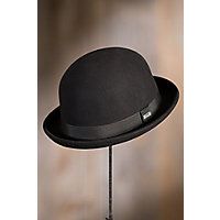 Crushable Wool Derby Bowler Hat, BLACK, Size SMALL (6 3/4 Ã¢â¬â 6 7/8) | Overland