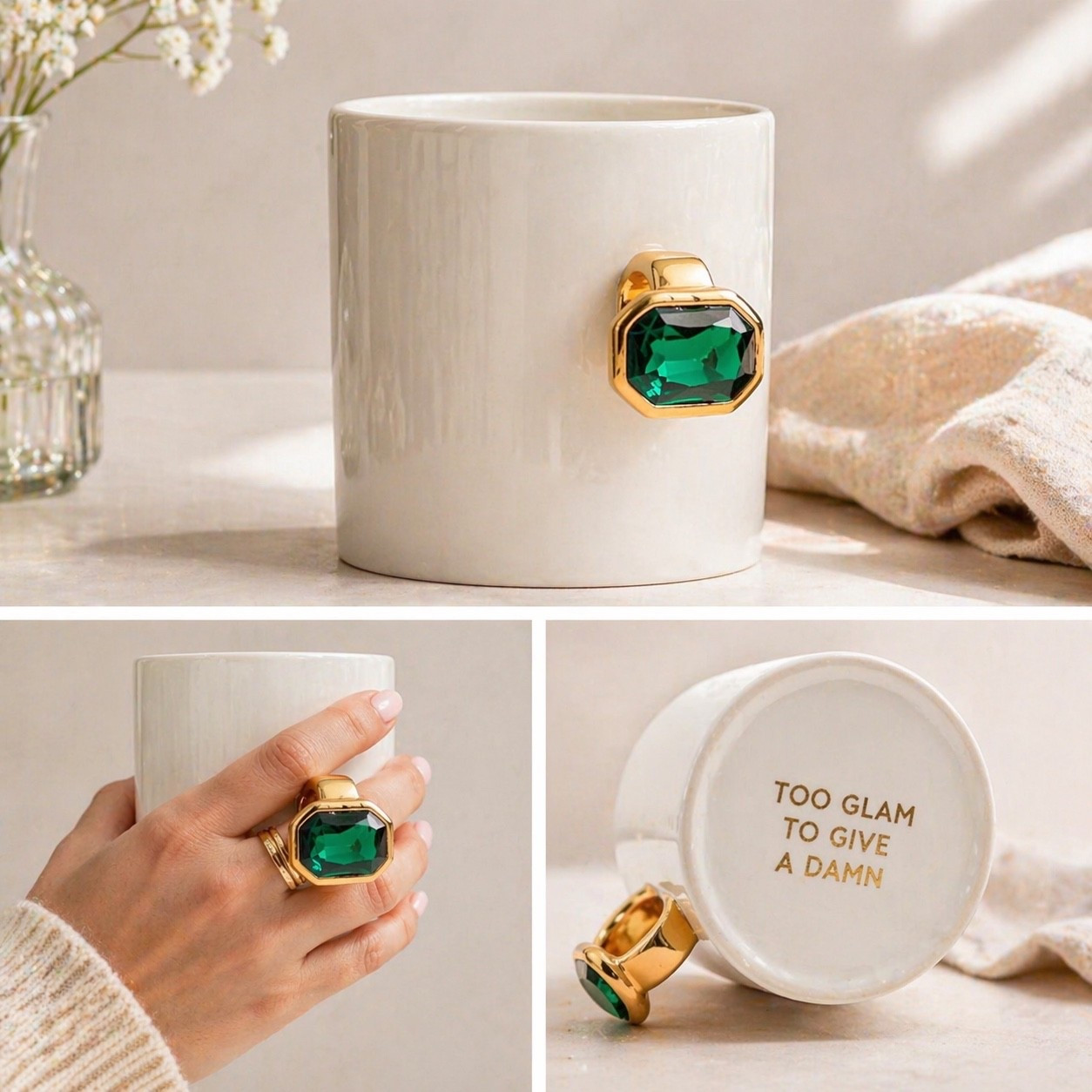 This Mug Has a Ring On It 
The Cutest Coffee Mug You Didn’t Know You Needed
Jewelry Inspired Coffee Mug 
Aesthetic Coffee Mugs That Feel Luxury
This Mug Is Giving Rich Girl Morning Routine
The Viral Mug Everyone Is Obsessed With
Unique Coffee Mug Gift Idea (So Chic)
Elevate Your Coffee Routine Instantly
The Mug That’s Breaking Pinterest Right Now
Hidden Message Mug You Need to See

#LTKgrwm #LTKMothersDay #LTKdayinmylife