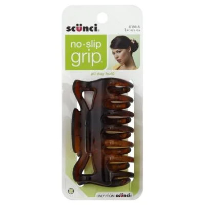 Scunci No Slip Grip Jaw Clip 9Cm, 3 Ct | Walmart (US)