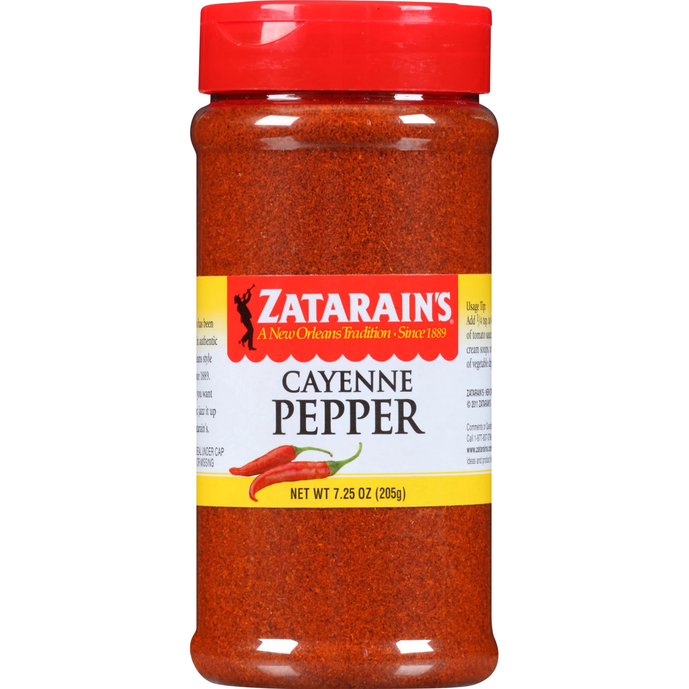 Zatarain's All Natural Cayenne Pepper, 7.25 oz Bottle | Walmart (US)