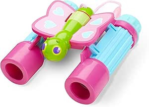 Melissa & Doug Sunny Patch Cutie Pie Butterfly Binoculars - Pretend Play Toy | Amazon (US)