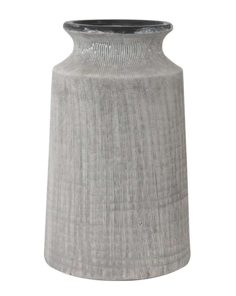 Washed Charcoal Flower Vase | McGee & Co.