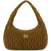 Miu Miu Biscuit Suede Shoulder Bag | Balardi (US & Canada)