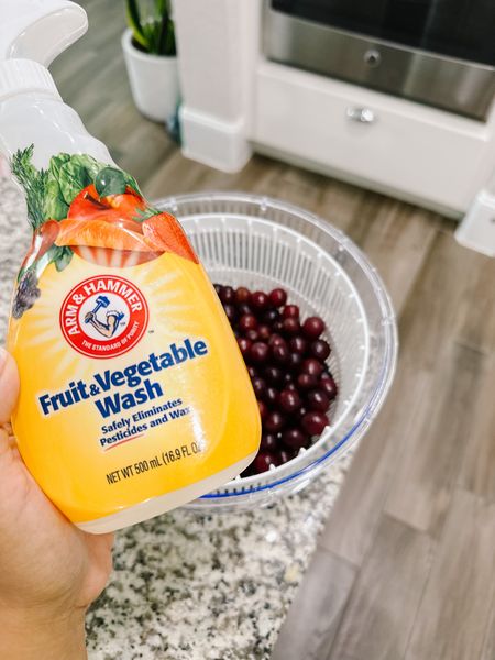 Meal prep must haves. This fruit and vegetable wash removes wax and pesticides and leaves your fruit and veggies ready to eat.

#LTKfamily #LTKBacktoSchool #LTKhome