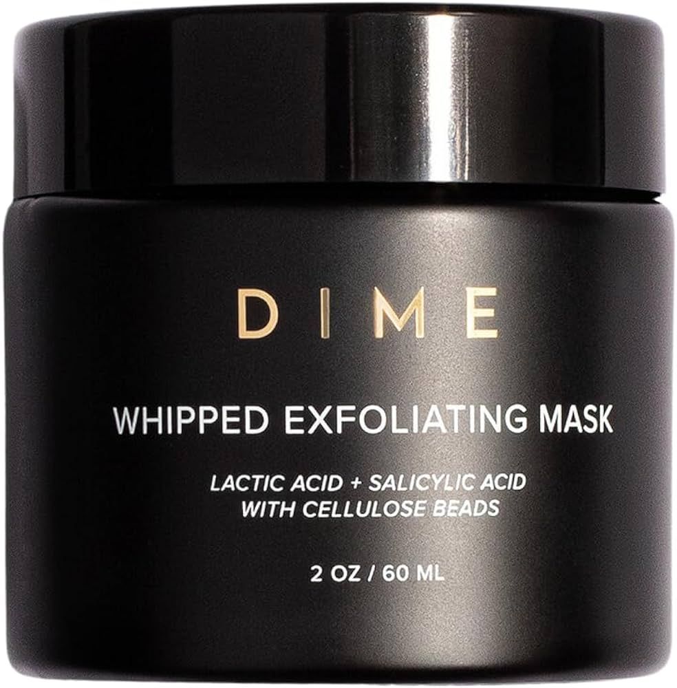 DIME Beauty Whipped Exfoliating Mask, Salicylic Acid and Physical Exfoliation Mask with Cellulose... | Amazon (US)