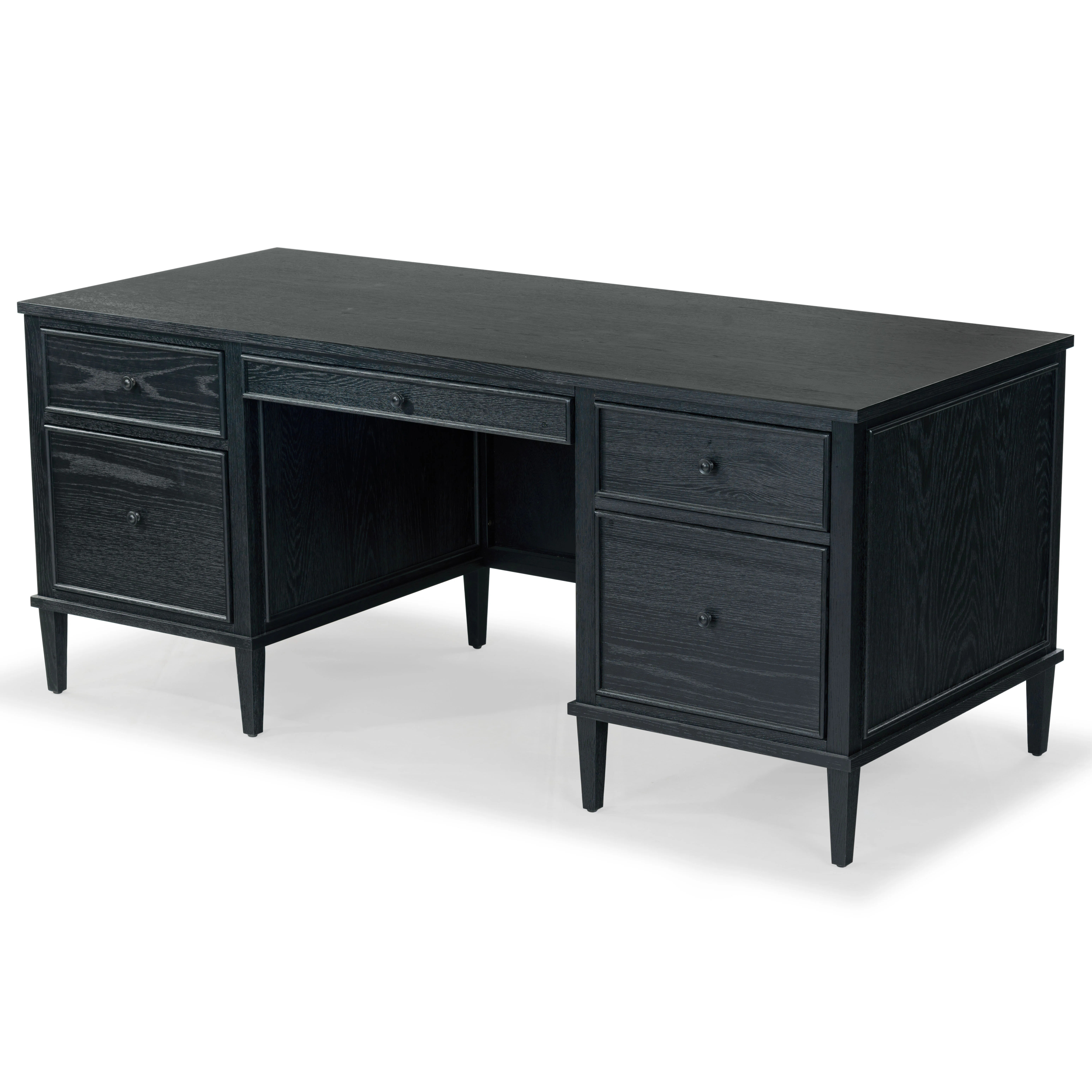 Ariella 5 Drawer Wood Desk | Perigold