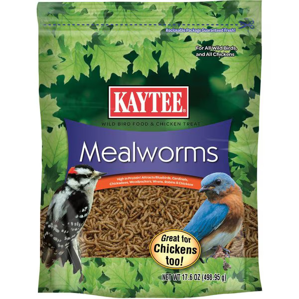 Kaytee Meal Worm Wild Bird Food, 17.6-oz bag | Chewy.com