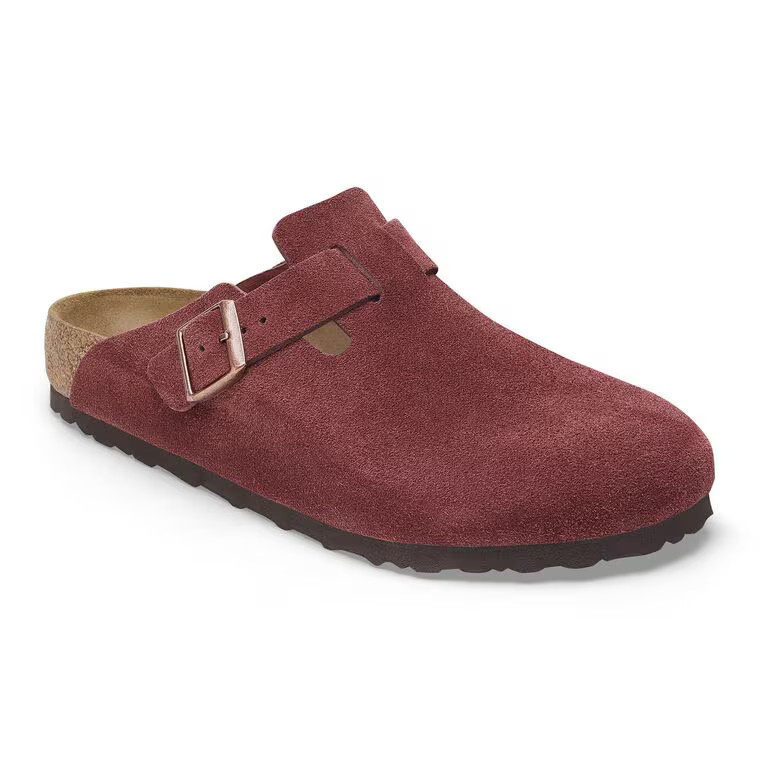 Boston Suede Leather Zinfandel | BIRKENSTOCK | Birkenstock USA