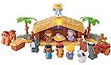 Little People Deluxe Christmas Story, nativity playset with light, music and figures for toddlers... | Amazon (US)