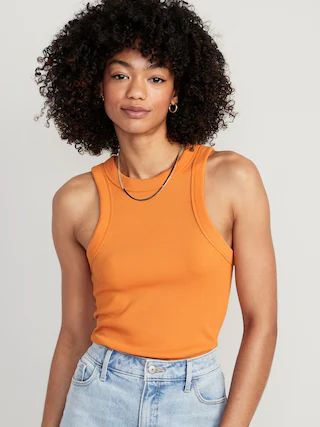 Rib-Knit Tank Top for Women | Old Navy (US)