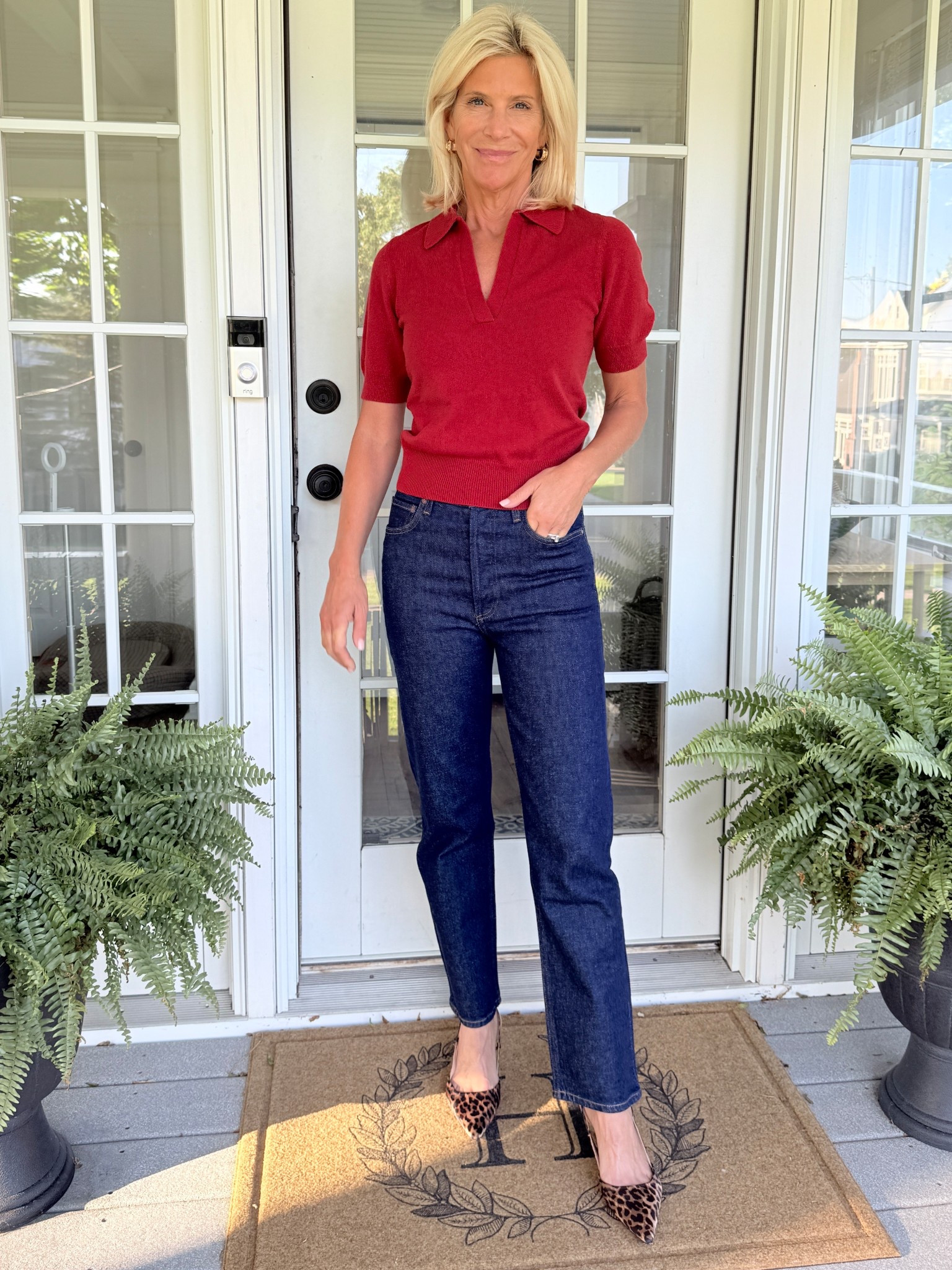 Top: I’m wearing XS, but I could have sized up to a small. Bottoms size 25

All on sale right now through tomorrow at Shopbop. :-)

#LTKSeasonal #LTKWorkwear #LTKOver40