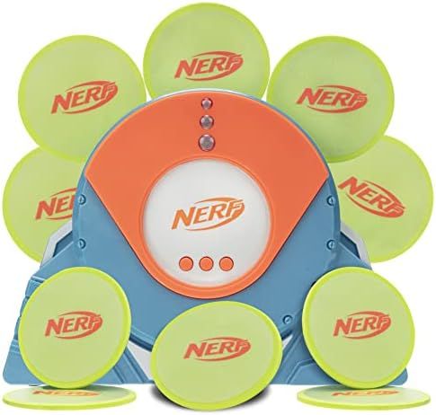 NERF Skeet Shot Disc Launcher - Launches Discs Up to 6 ft – Launch in Multiple Directions - Per... | Amazon (US)