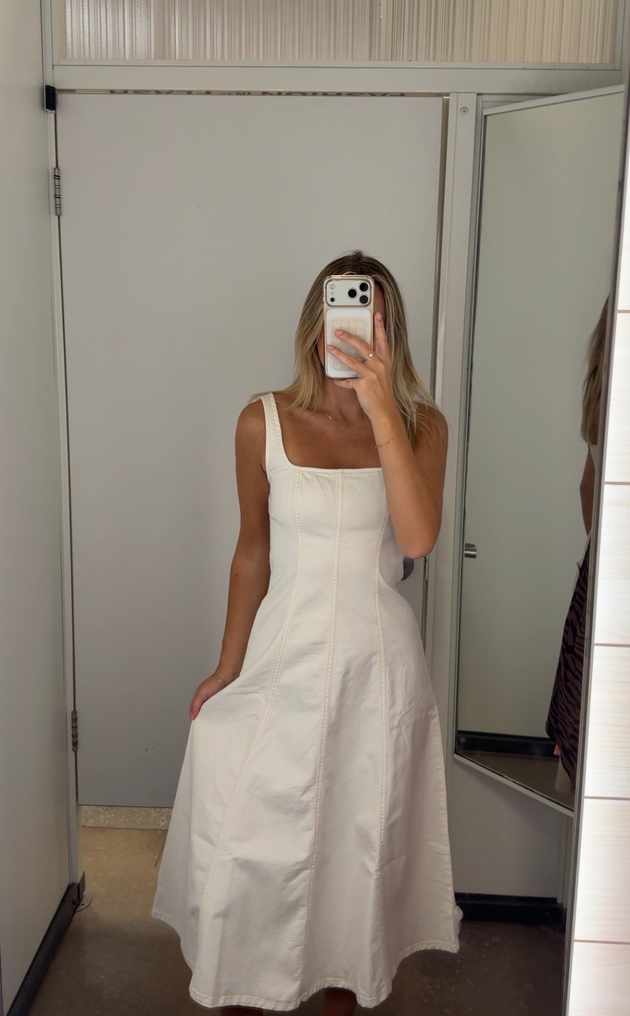 The most flattering denim midi dress! 

Spring dress, summer dress, denim dress, white midi dress, white dress, spring ootd, summer ootd 

#LTKSaleAlert #LTKSeasonal #LTKootd