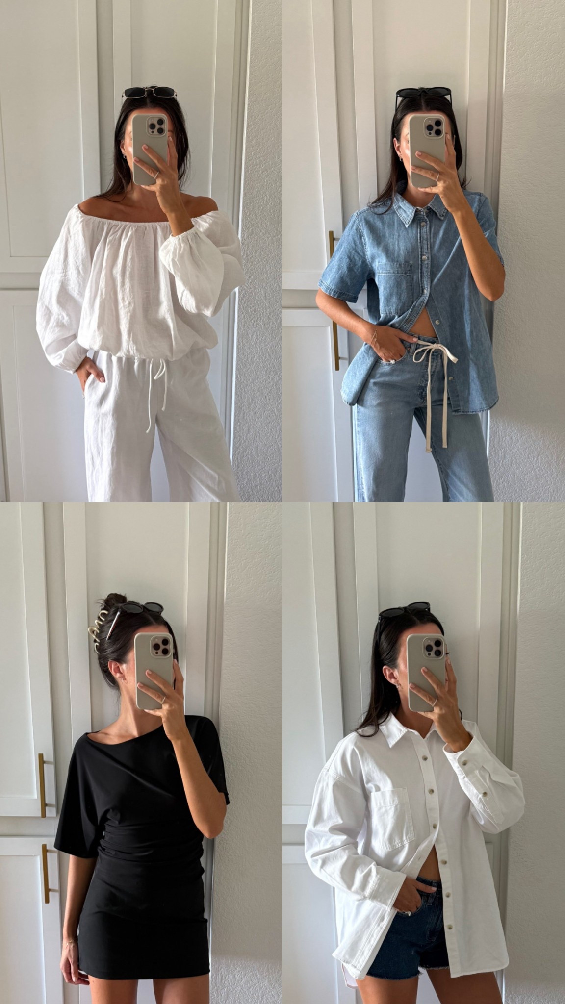 @aritzia is proof that closet basics don’t have to be boring 🫶🏼 #aritziapartner I always love how flattering & timeless their silhouettes are. Linking some of my recent faves for summer here!

I’m 5’7” and wear a size Small/2/25 at Aritzia. In the jeans with the tie-belt, I sized down one size to a 24! 

#LTKSeasonal #LTKStyleTip