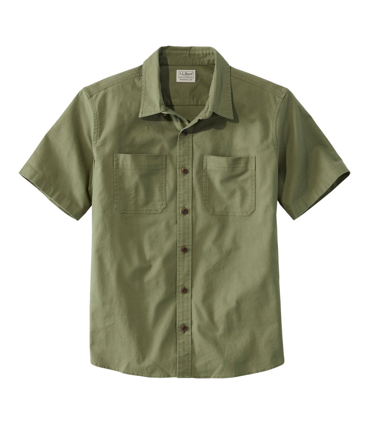 Men's BeanFlex Twill Shirt, Traditional Untucked Fit, Short-Sleeve | Shirts at L.L.Bean | L.L. Bean