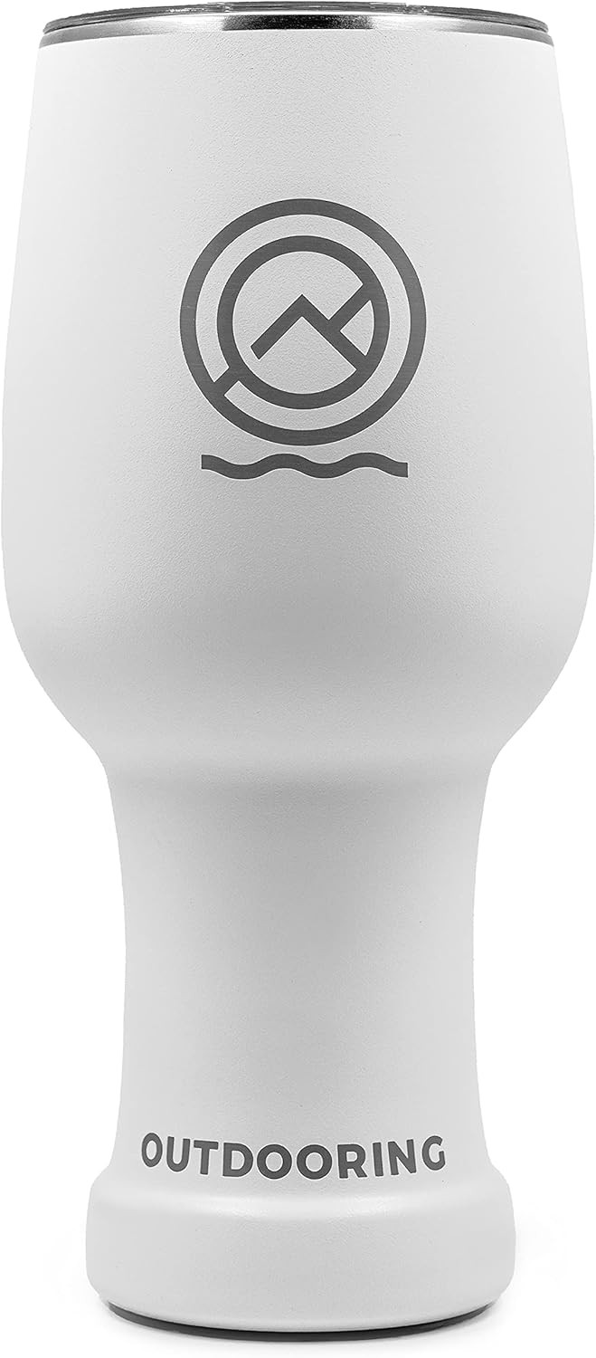 Outdooring The Wine Tumbler (White) – 12 oz Stainless Steel Tumbler for Red and White Wine and ... | Amazon (US)