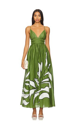 Planetary Maxi Dress in Abstract Fern | Revolve Clothing (Global)