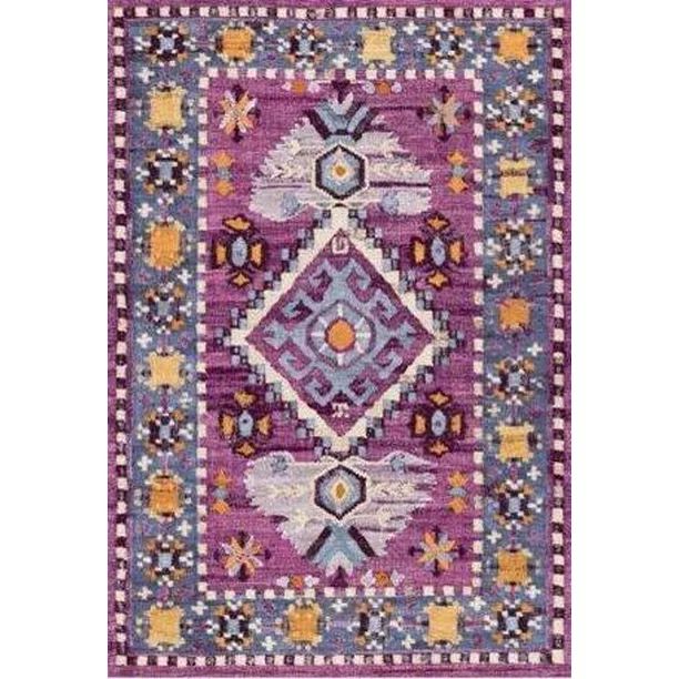 Ladole Rugs Aliyah Pink Geometric Traditional Flatweave Vintage Area Rug For Livingroom Bedroom P... | Walmart (US)