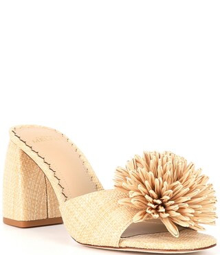 Glora Raffia Flower Dress Sandals | Dillard's