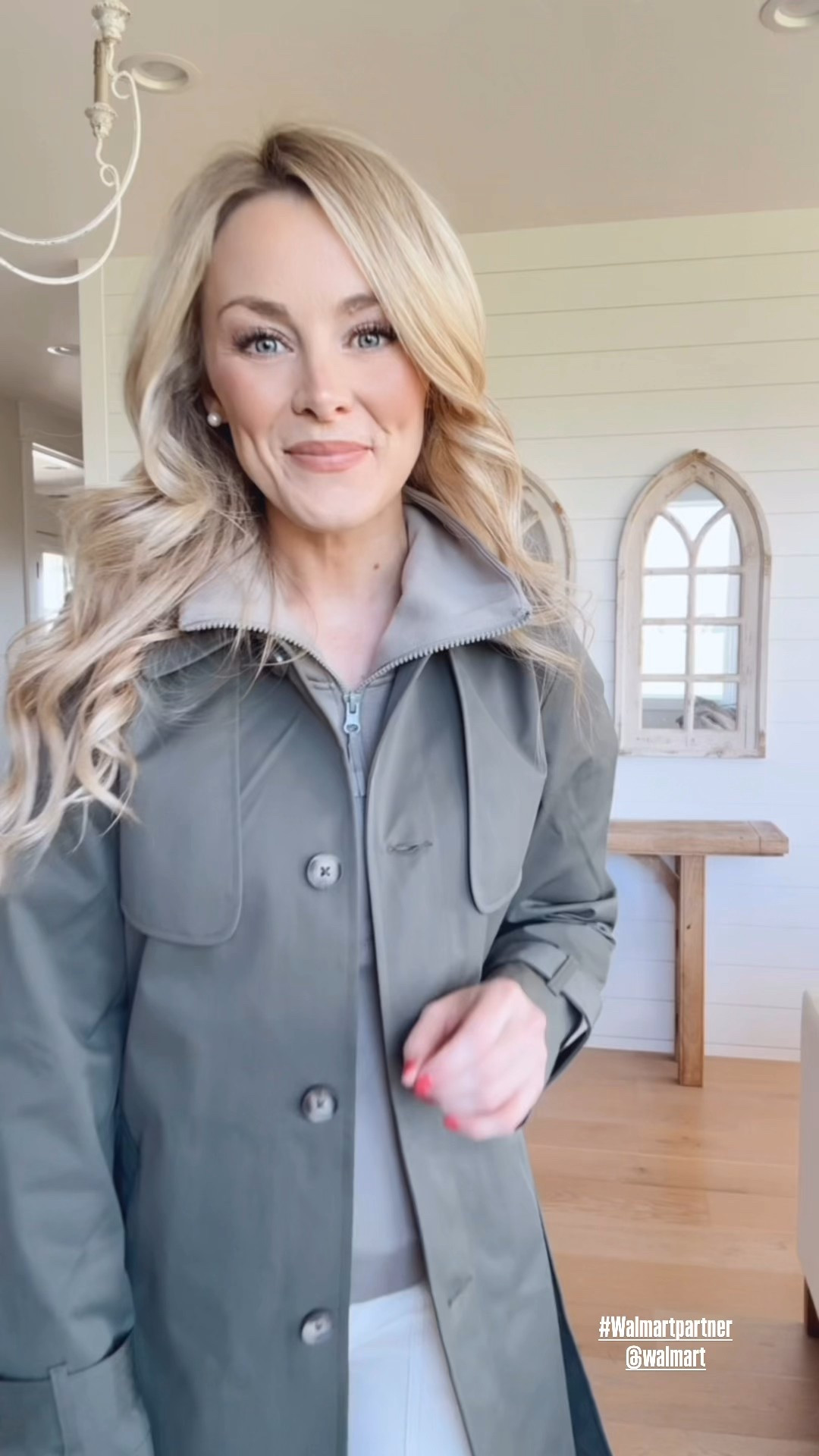 Sharing these darling belted trench coats that are so incredibly affordable and pretty from @walmart! #walmartpartner Grab yours before they sell out! Which color is your favorite? Be sure to watch part two in the next post. 

#LTKStyleTip #LTKSeasonal #LTKFindsUnder50