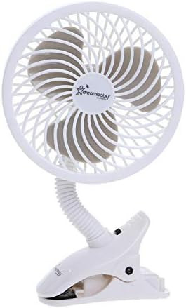 Dreambaby Caged Deluxe EZY-Fit Clip On Fan, White | Amazon (US)