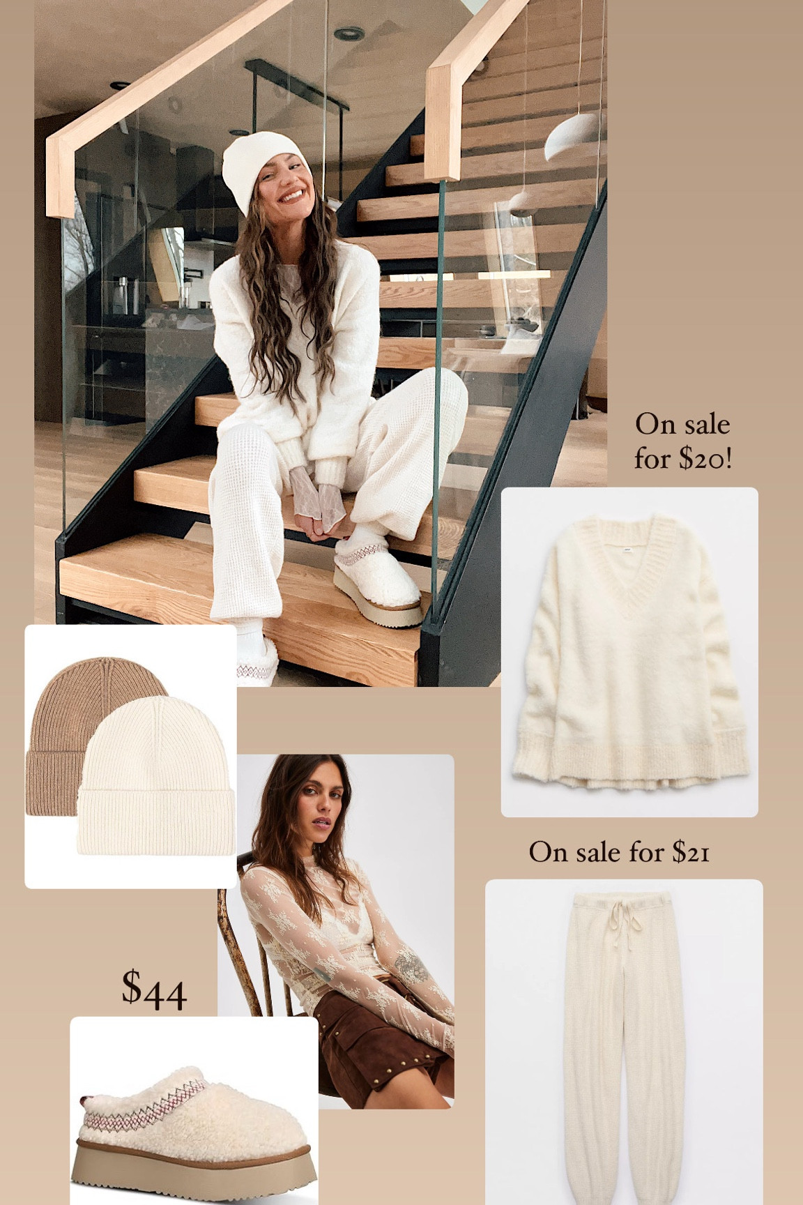 Massive 50% off on some of these pieces! I call this “French Vanilla” 😉 P.S. I like wearing these lace layering tops underneath v-neck sweaters, overalls, tees, dresses (you get the point). They’re great to have in your closet!


Loungewear/neutral/free people/aerie/American eagle / casual style / everyday outfit /sale

#LTKFindsUnder100 #LTKSaleAlert #LTKFindsUnder50