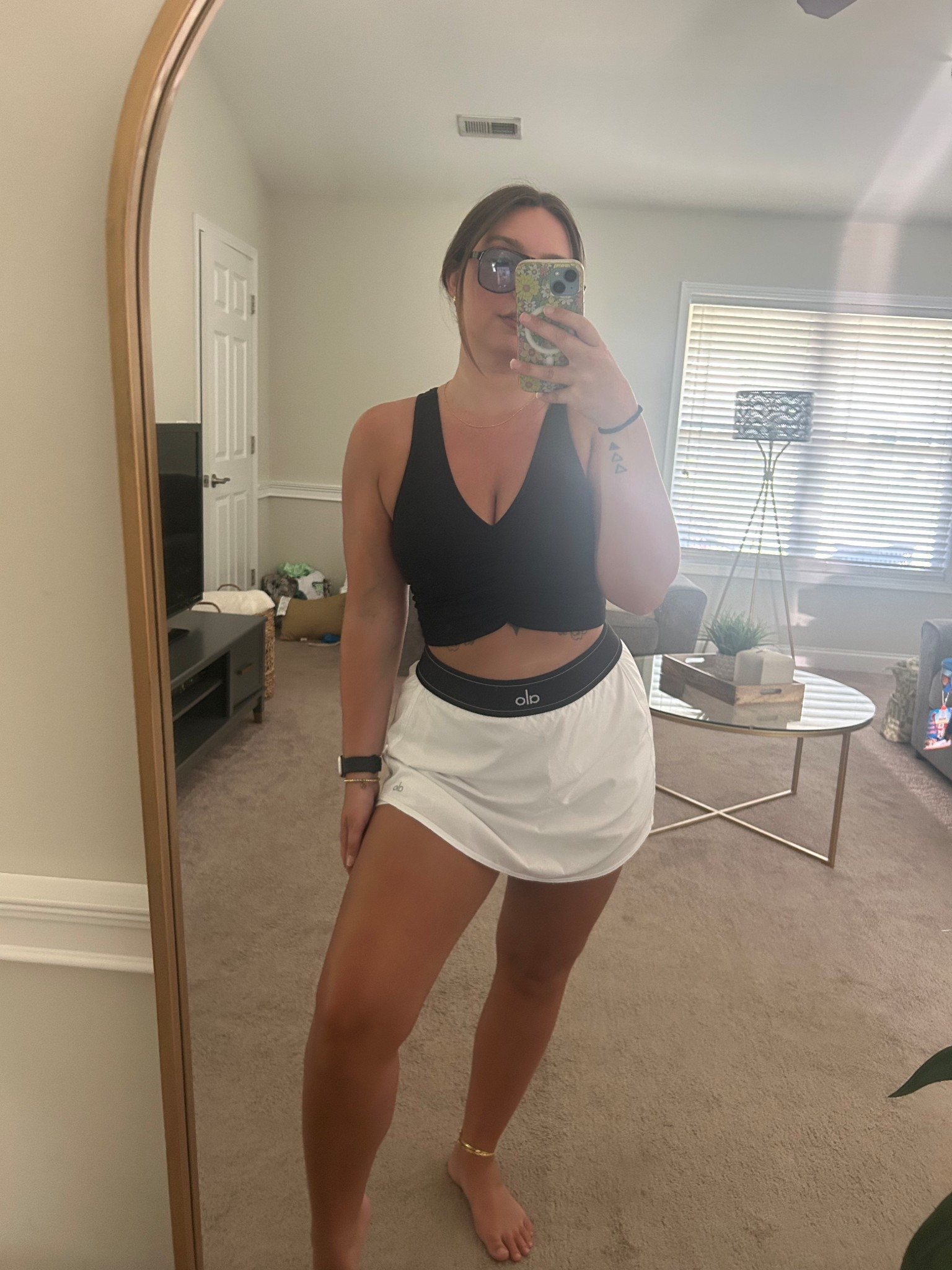 Alo  set that is so cute  for just running around! 
White tennis skirt Sporty
Sporty chic outfit Alo yoga outfit 

#LTKSummerEdit 

#LTKActive #LTKStyleTip #LTKSeasonal